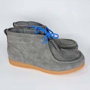 Hush Puppies Men’s Bridgeport 2 Dark Gray Suede Chukka Boots US Size 13